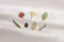 21pcs Leaves Cereal Sticker Set