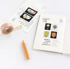 8pcs Life & Pieces Life Removable Sticker Set