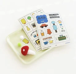 8pcs Life & Pieces Life Removable Sticker Set