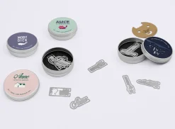5pcs Literature Tin Bookmark Set