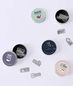 5pcs Literature Tin Bookmark Set