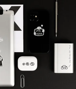 8pcs Little Things Drawing Removable Sticker Set