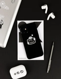 8pcs Little Things Drawing Removable Sticker Set