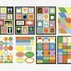 8pcs Little Things Label Sticker Set