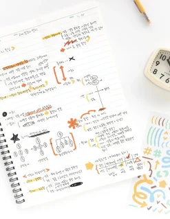 8pcs Little Things See-through Sticker Set