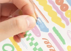 8pcs Little Things See-through Sticker Set