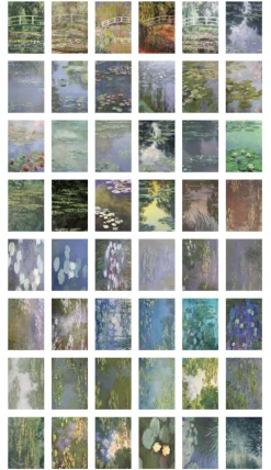 48pcs Monet Label Sticker Set v2