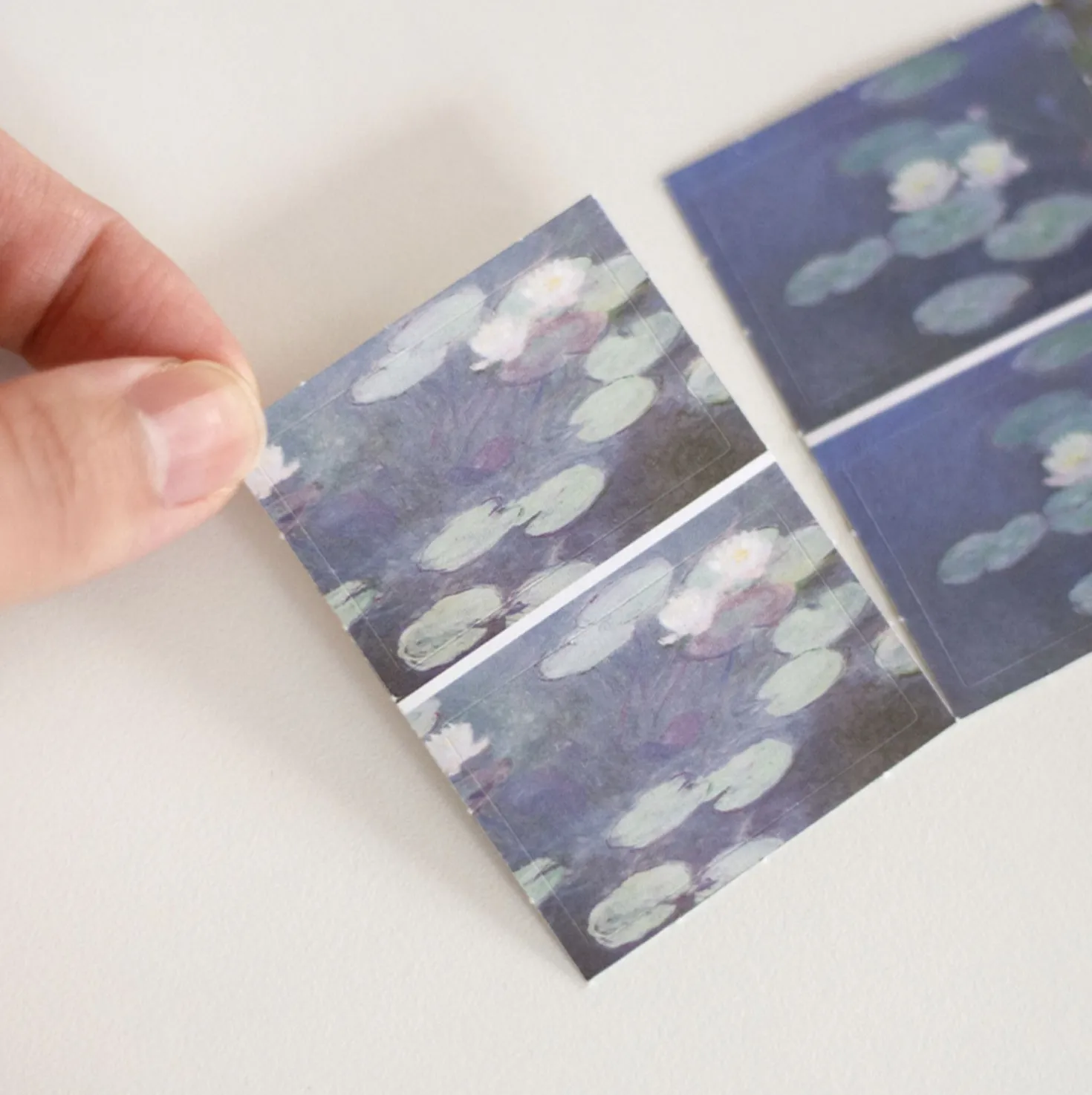48pcs Monet Label Sticker Set v2