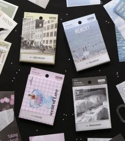 50pcs Moodscape Background Sticker Set