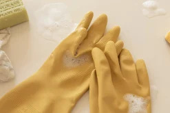 3pcs Natural Rubber Latex Gloves Set