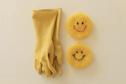3pcs Natural Rubber Latex Gloves Set