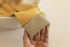 3pcs Natural Rubber Latex Gloves Set
