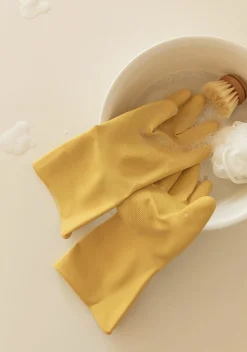 3pcs Natural Rubber Latex Gloves Set