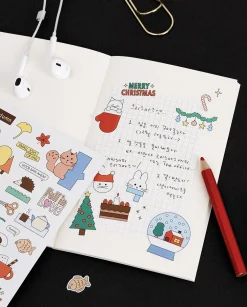 6pcs Palette Daily Sticker Set