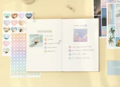 8pcs Paperian Removable Deco Sticker Set