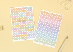 8pcs Paperian Removable Deco Sticker Set
