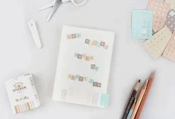 1152pcs Pastel Alphabet Sticker Set