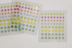 3pcs Pop Plain Deco Sticker Set