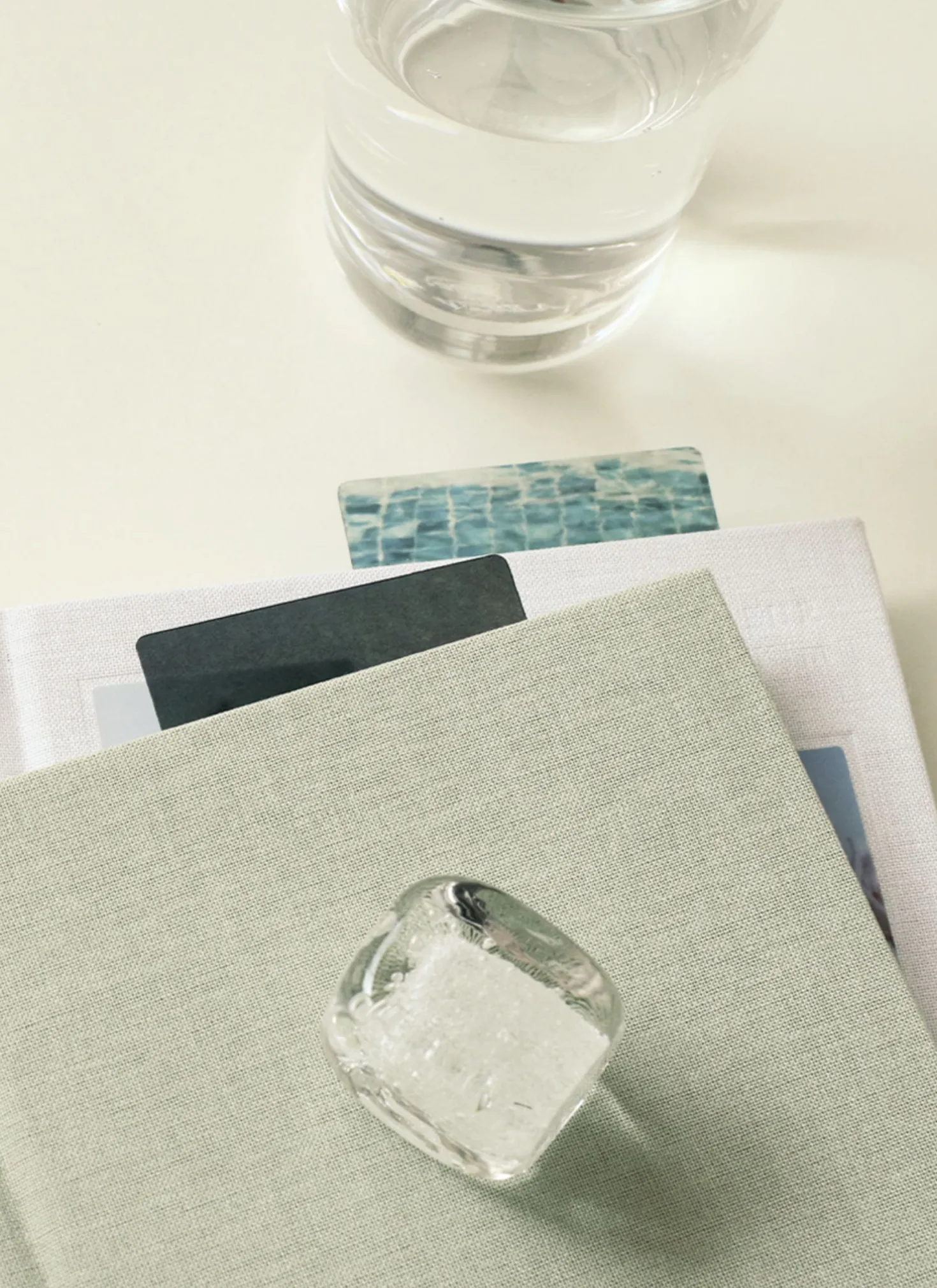 3pcs Scenery Translucent Bookmark Set