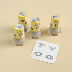 4pcs Self-inking Stamp Set