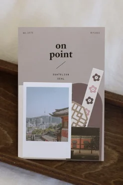 8pcs Seoul On Point Sticker Set