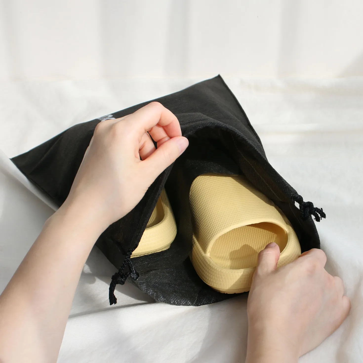2pcs Shoe Drawstring Pouch