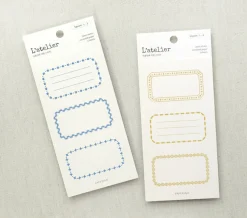 2pcs Simple Label Sticker Set