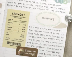 2pcs Simple Label Sticker Set