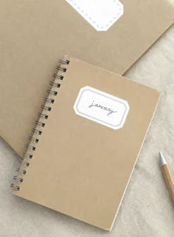2pcs Simple Label Sticker Set