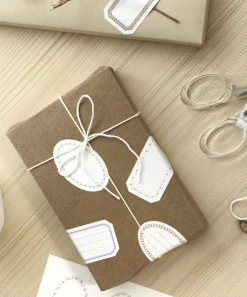 2pcs Simple Label Sticker Set