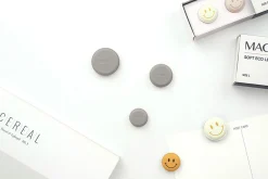 5pcs Smile Macaron Magnet Set