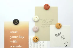 5pcs Smile Macaron Magnet Set