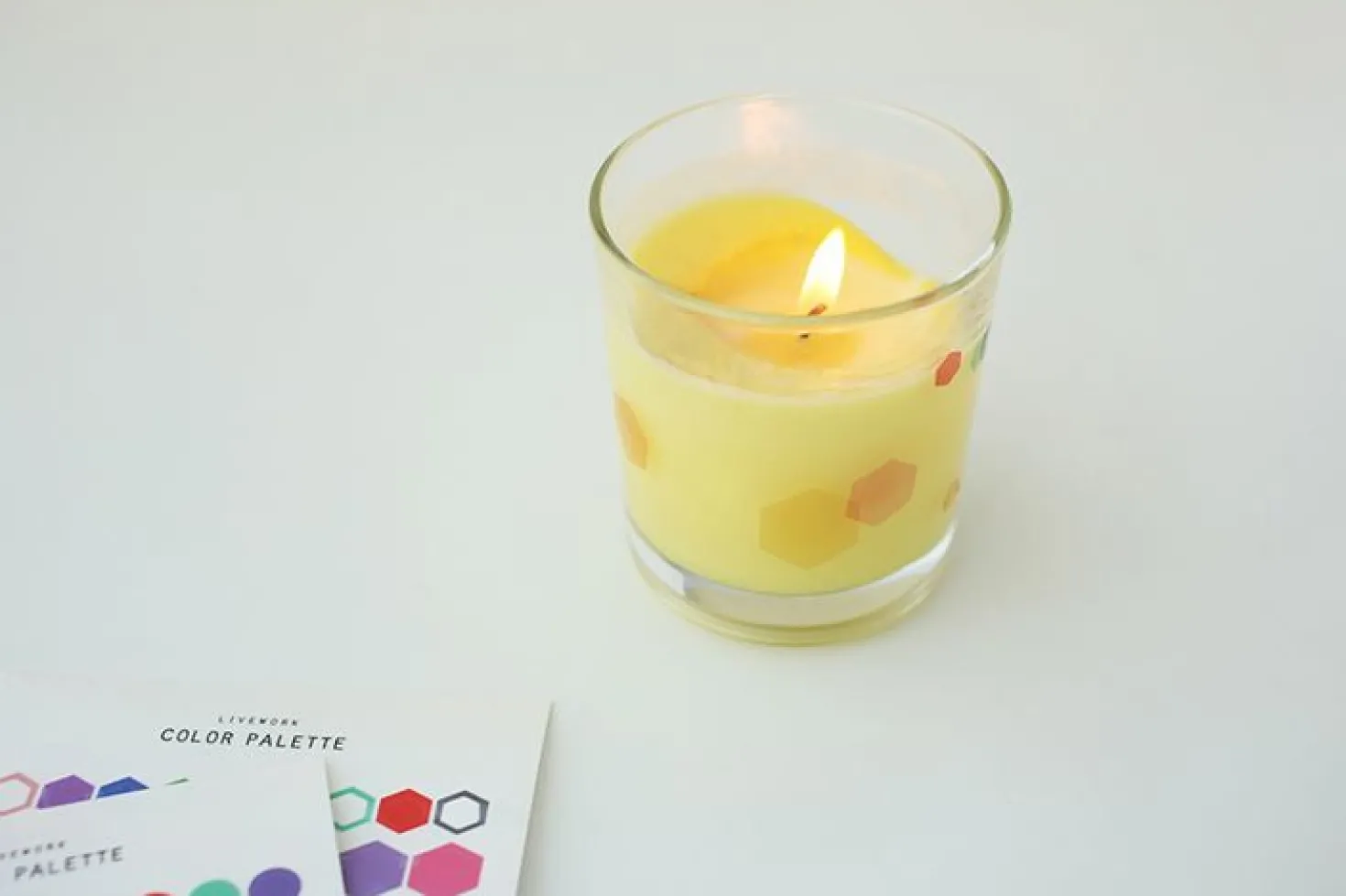 2pcs Solid Color Palette Sticker Set