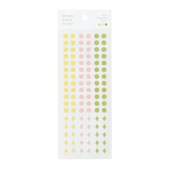 3pcs Steady Starry Dot Sticker Set