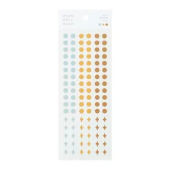 3pcs Steady Starry Dot Sticker Set