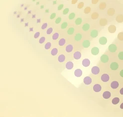3pcs Steady Starry Dot Sticker Set