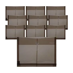 10pcs String Tie Document Envelope Set