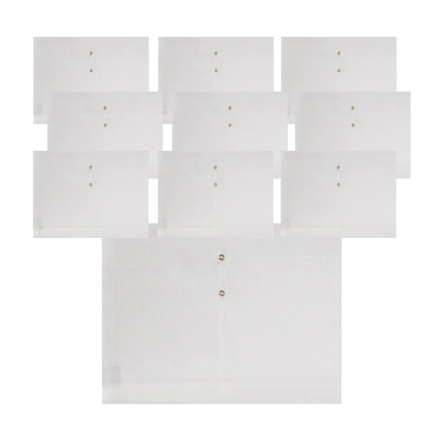 10pcs String Tie Document Envelope Set