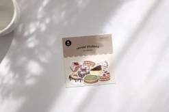 21pcs Sweet Cake Cereal Sticker Set