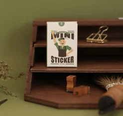 48pcs Vintage Label Sticker Set v2