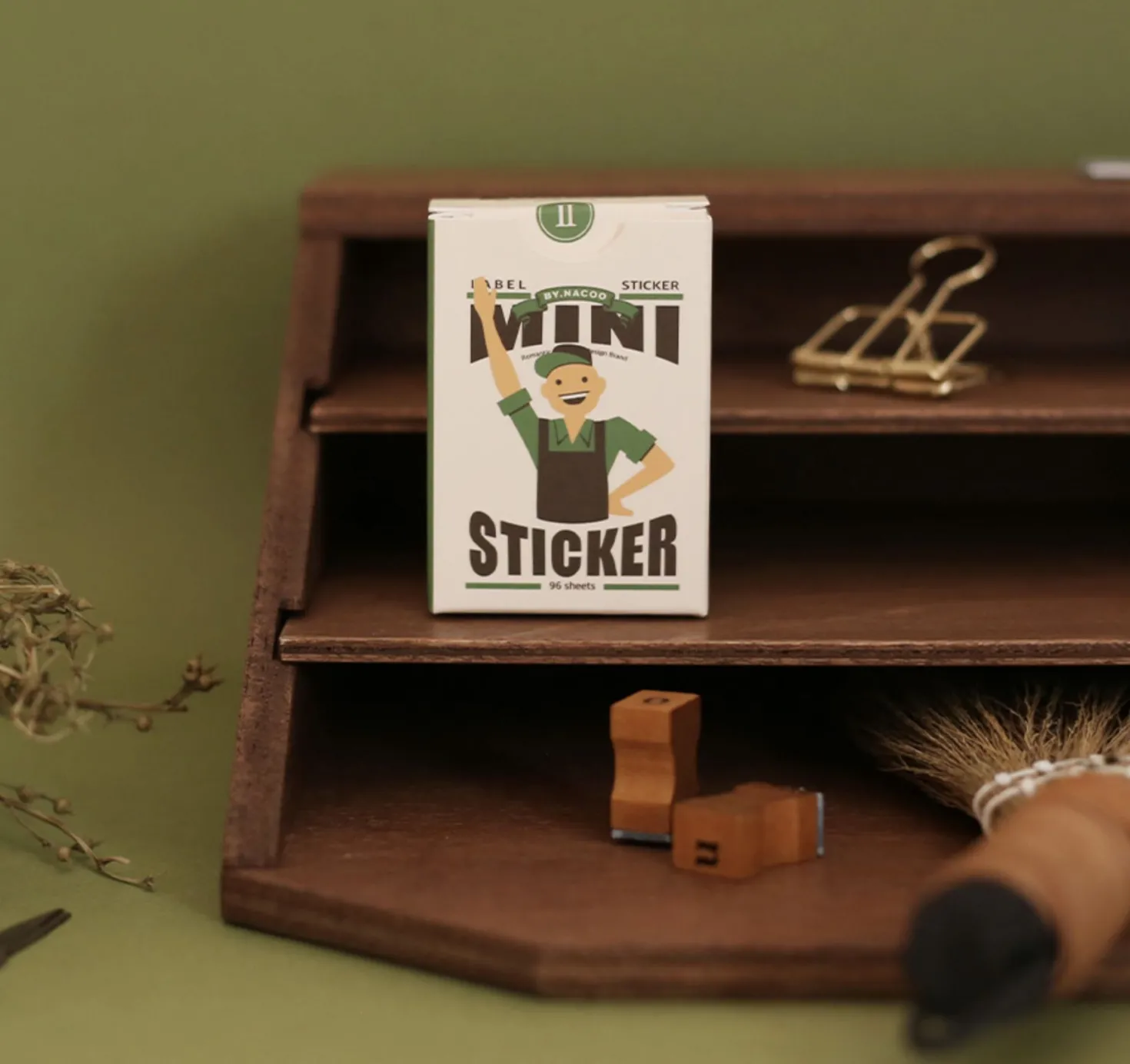 48pcs Vintage Label Sticker Set v2