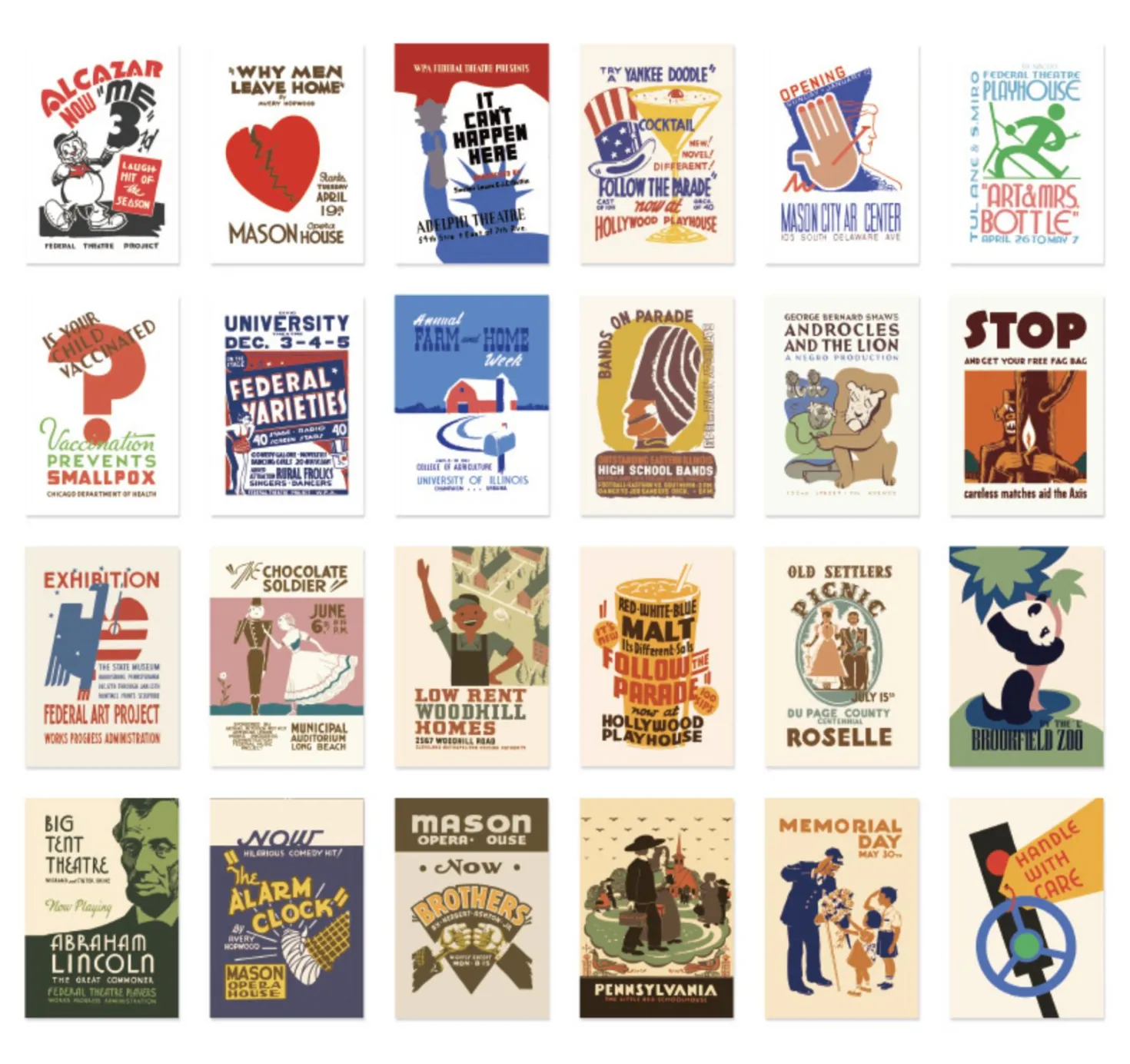 48pcs Vintage Label Sticker Set v2