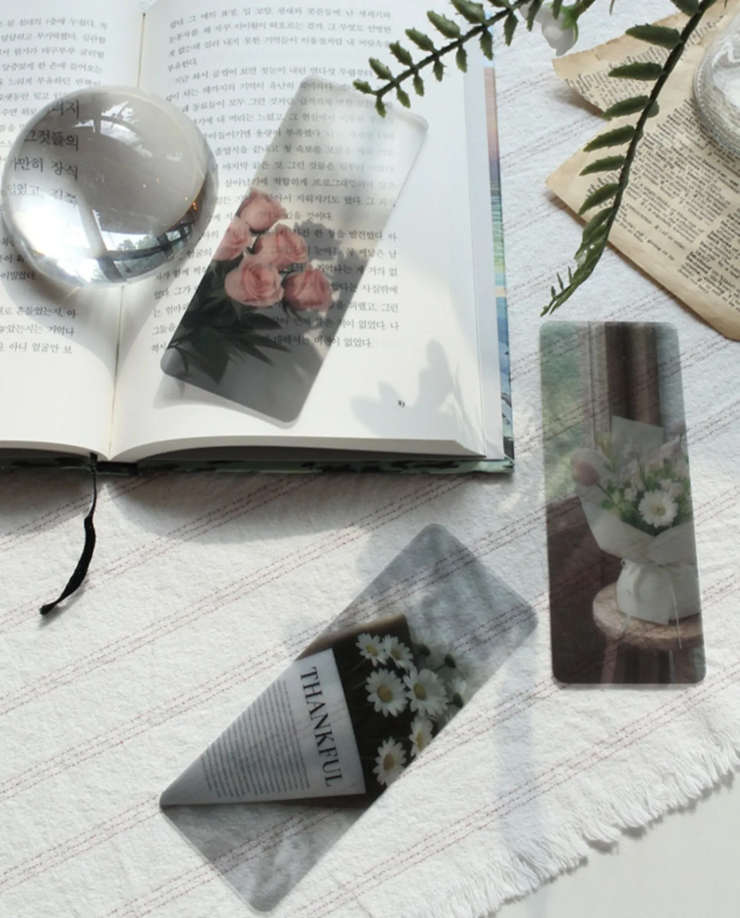 3pcs Warm Wishes Bookmark Set