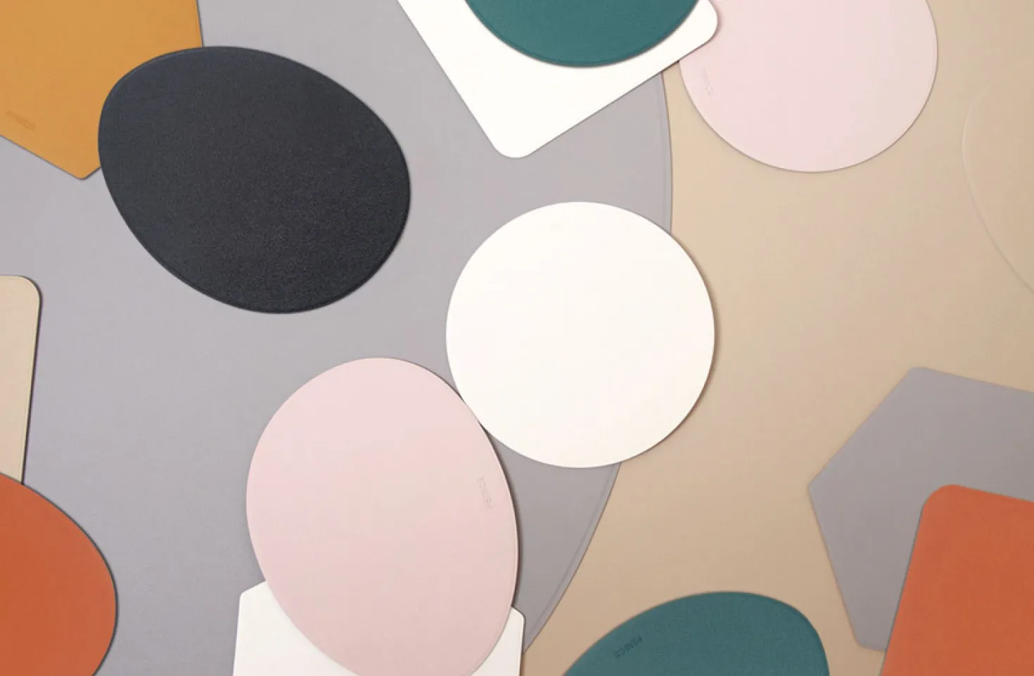 Pebble Two Tone Tea Coaster