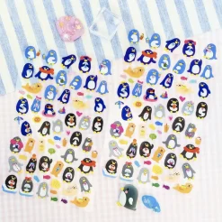Penguin Juice Deco Sticker