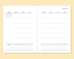 Perfect Study Club Planner