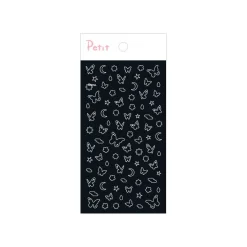 Petit Hologram Line Deco Sticker