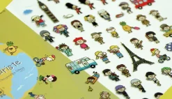 Petit Tourist Deco Sticker