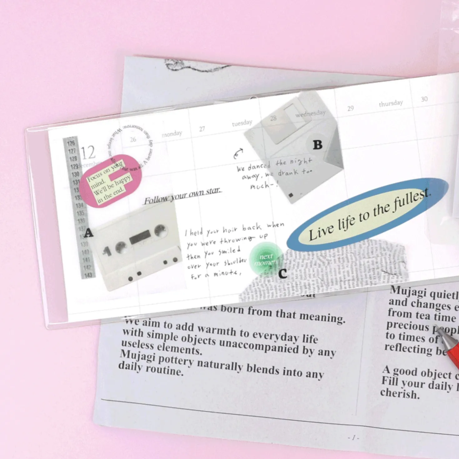 Photograph Tracing Memo Pad