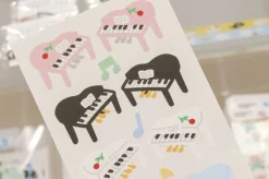 Piano Deco Sticker